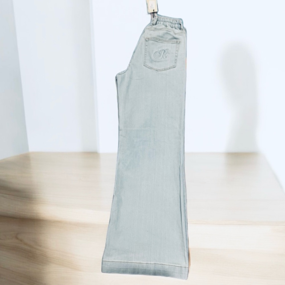 RAG DOLL LA WIDE LEG JEANS‎ SIZE LARGE - Picture 2 of 8